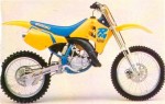  Мотоцикл RM 125 (1990): Эксплуатация, руководство, цены, стоимость и расход топлива 