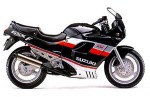 Информация по эксплуатации, максимальная скорость, расход топлива, фото и видео мотоциклов GSX750F (1988)
