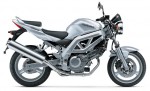 Информация по эксплуатации, максимальная скорость, расход топлива, фото и видео мотоциклов SV650 (2003)