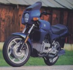 Информация по эксплуатации, максимальная скорость, расход топлива, фото и видео мотоциклов K75C (1984)