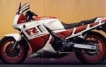Информация по эксплуатации, максимальная скорость, расход топлива, фото и видео мотоциклов FZ700 (1987)