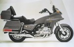 Информация по эксплуатации, максимальная скорость, расход топлива, фото и видео мотоциклов GL1200 Goldwing Aspencade (1984)