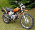 Мотоцикл XL70 (1974): Эксплуатация, руководство, цены, стоимость и расход топлива 