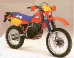 Информация по эксплуатации, максимальная скорость, расход топлива, фото и видео мотоциклов XR350R (1984)