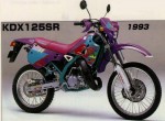 Информация по эксплуатации, максимальная скорость, расход топлива, фото и видео мотоциклов KDX 125SR (1993)