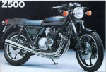  Мотоцикл Z500 (1979): Эксплуатация, руководство, цены, стоимость и расход топлива 