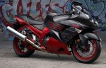 Информация по эксплуатации, максимальная скорость, расход топлива, фото и видео мотоциклов Kawasaki ZZ-R 1400SE (ZX-14SE) Special Colours (2008)