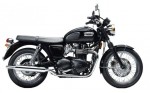 Информация по эксплуатации, максимальная скорость, расход топлива, фото и видео мотоциклов T100 Bonneville Black Special Edition (2010)