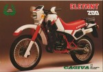 Информация по эксплуатации, максимальная скорость, расход топлива, фото и видео мотоциклов Elefant 200 (1985)