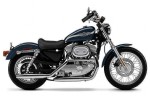 Информация по эксплуатации, максимальная скорость, расход топлива, фото и видео мотоциклов XLH 883 Sportster Hugger (1999)