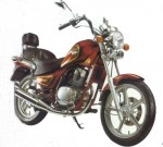 Информация по эксплуатации, максимальная скорость, расход топлива, фото и видео мотоциклов GV 125 Cruiser II (2004)