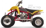  Мотоцикл ECX70 (2009): Эксплуатация, руководство, цены, стоимость и расход топлива 