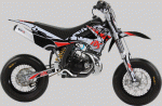 Информация по эксплуатации, максимальная скорость, расход топлива, фото и видео мотоциклов RX2 Motard 70cc (2007)